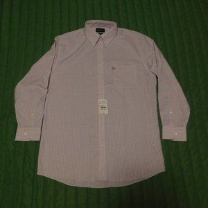 STAFFORD 16 1/2 fitted travel dress shirt NWT